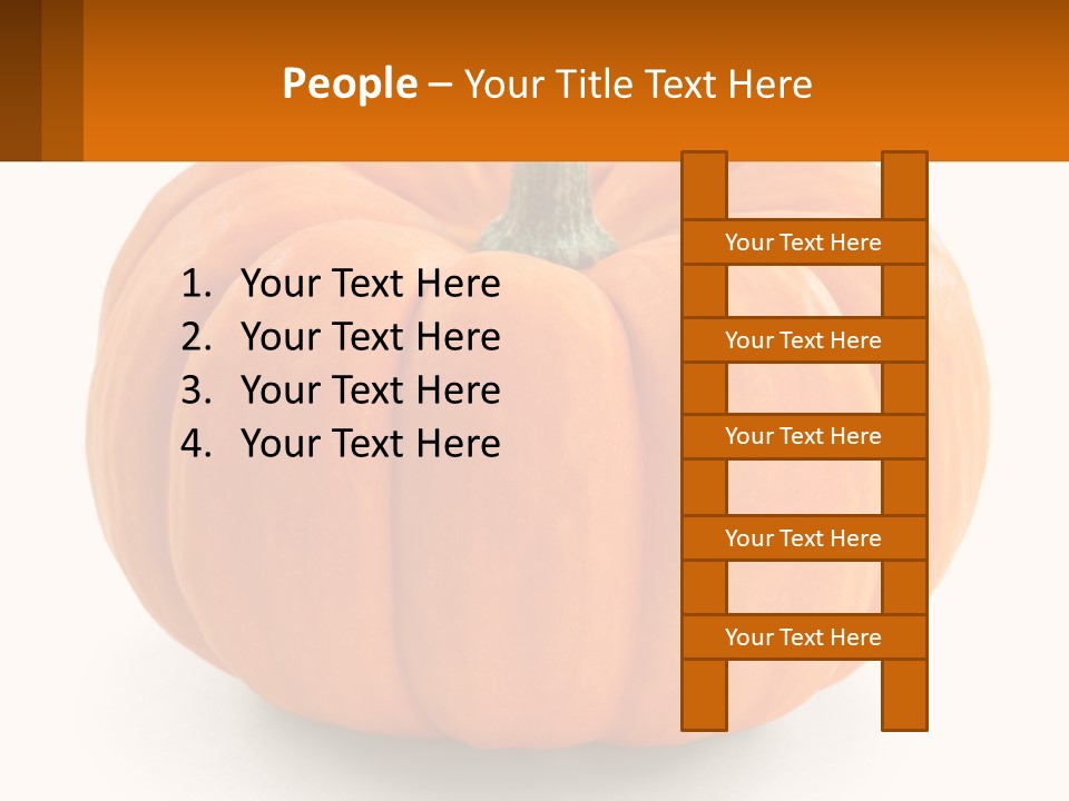 Elderly Coast Woman PowerPoint Template