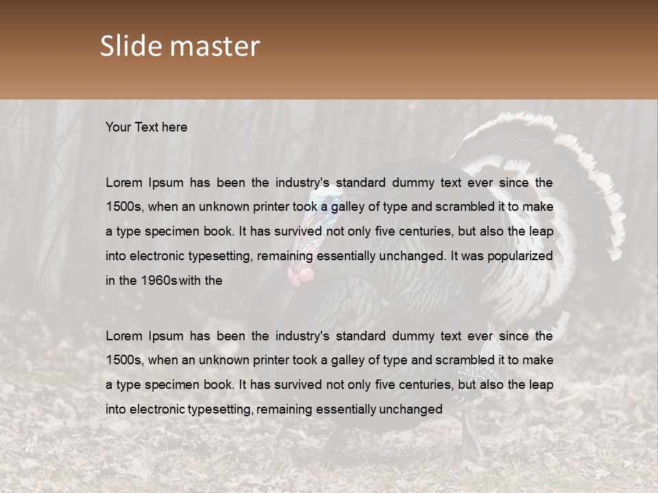 Portrait Single White PowerPoint Template