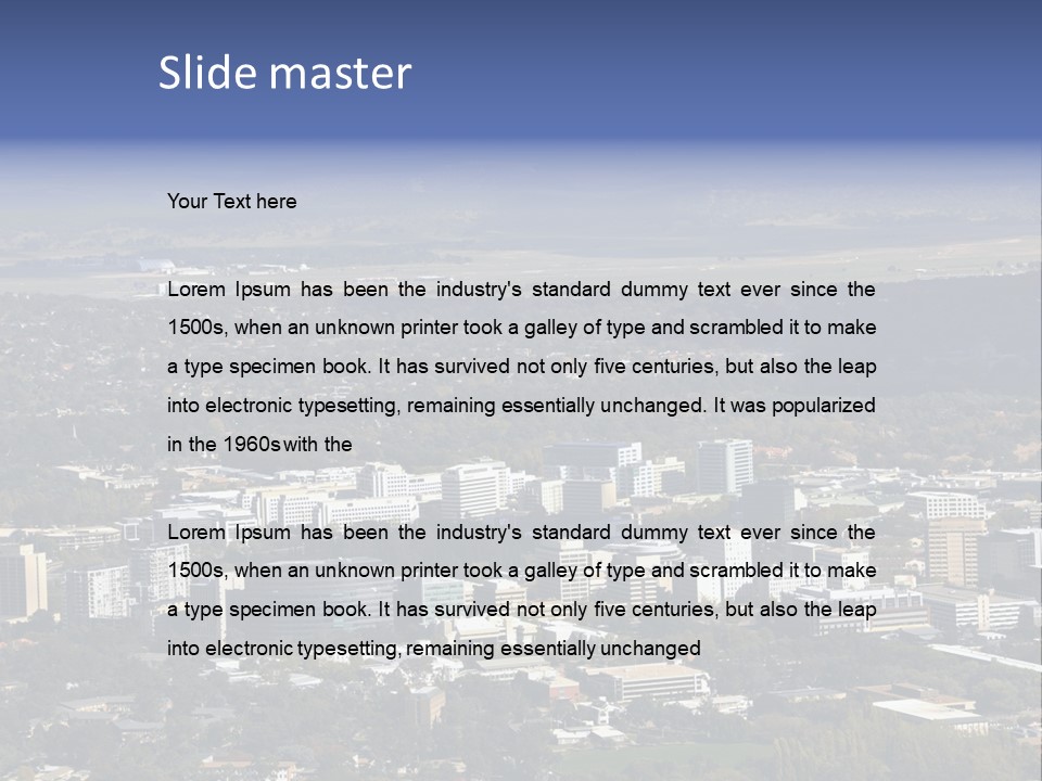 Life Old Daughter PowerPoint Template