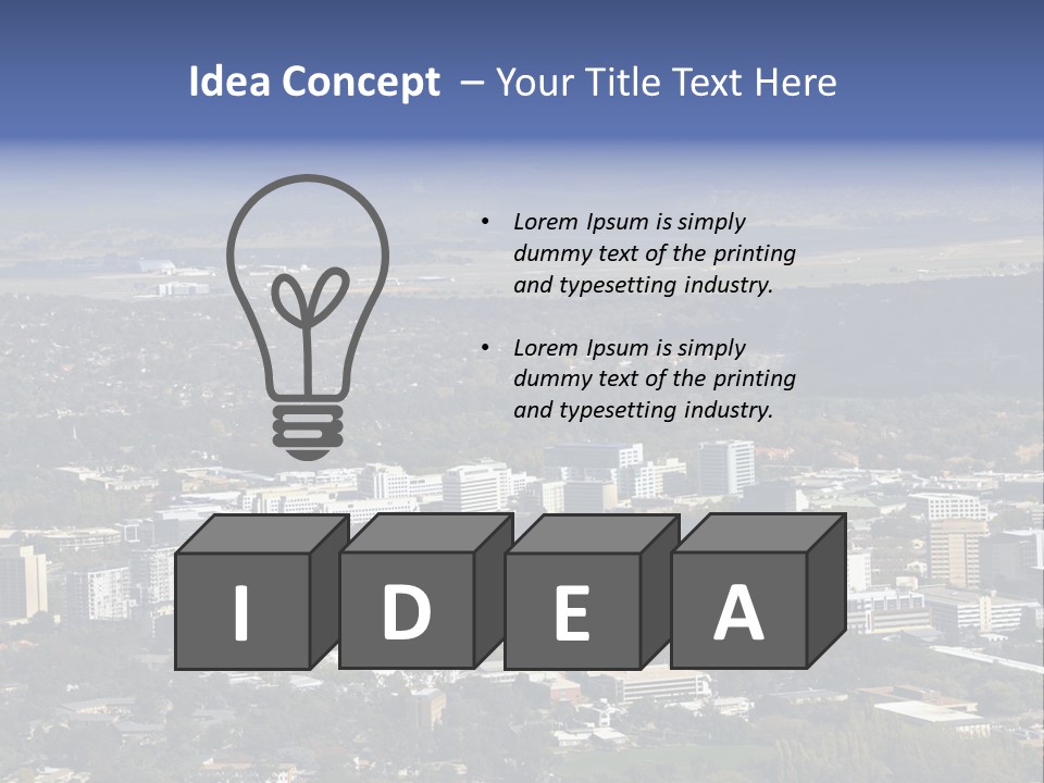 Life Old Daughter PowerPoint Template