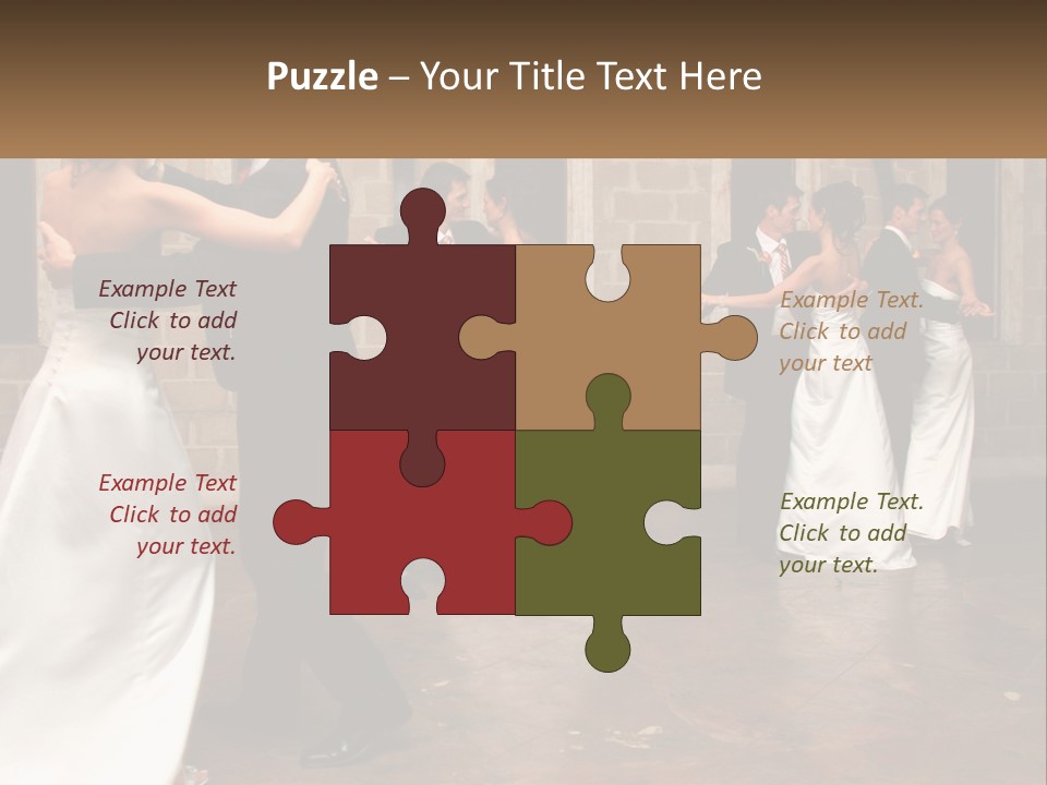 Sand Wave Elderly PowerPoint Template