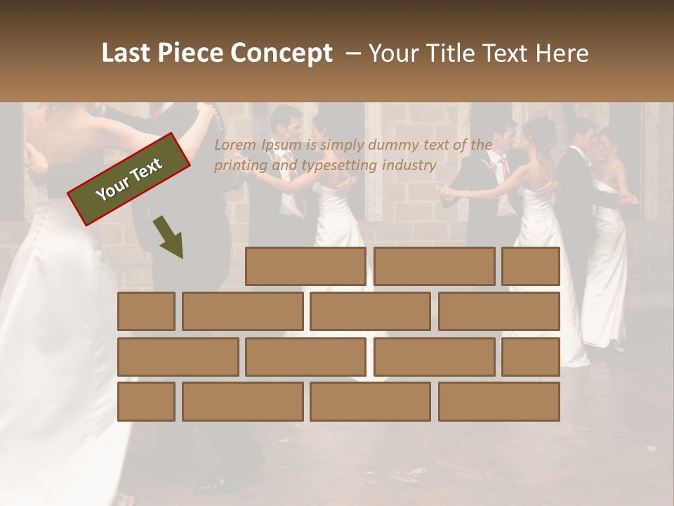 Sand Wave Elderly PowerPoint Template