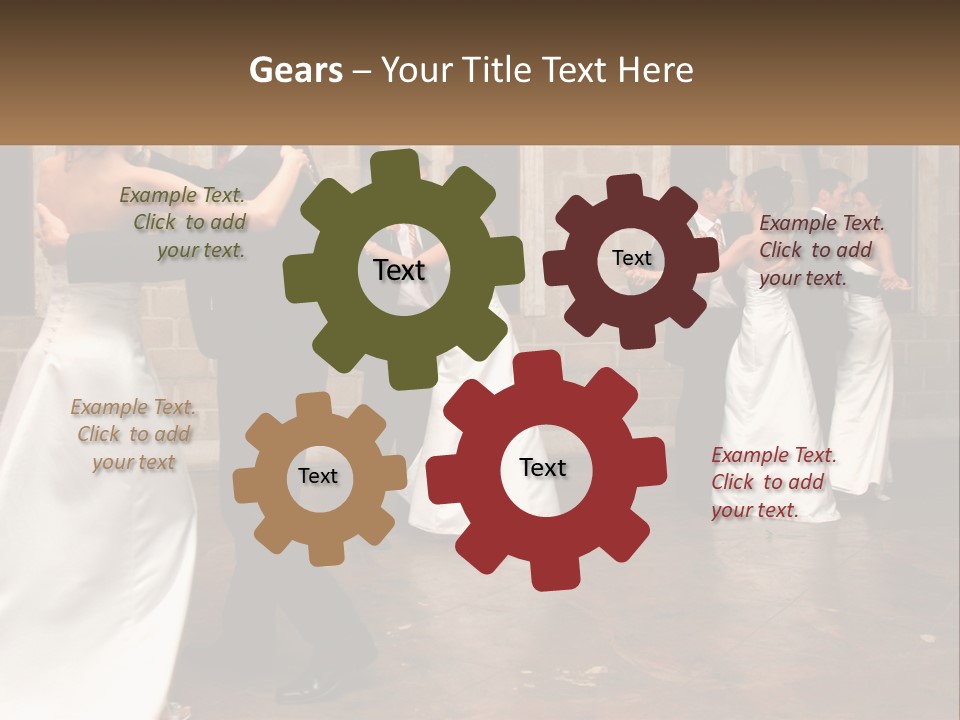 Sand Wave Elderly PowerPoint Template