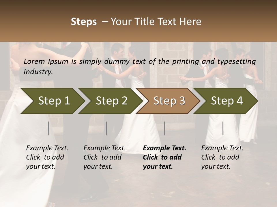 Sand Wave Elderly PowerPoint Template