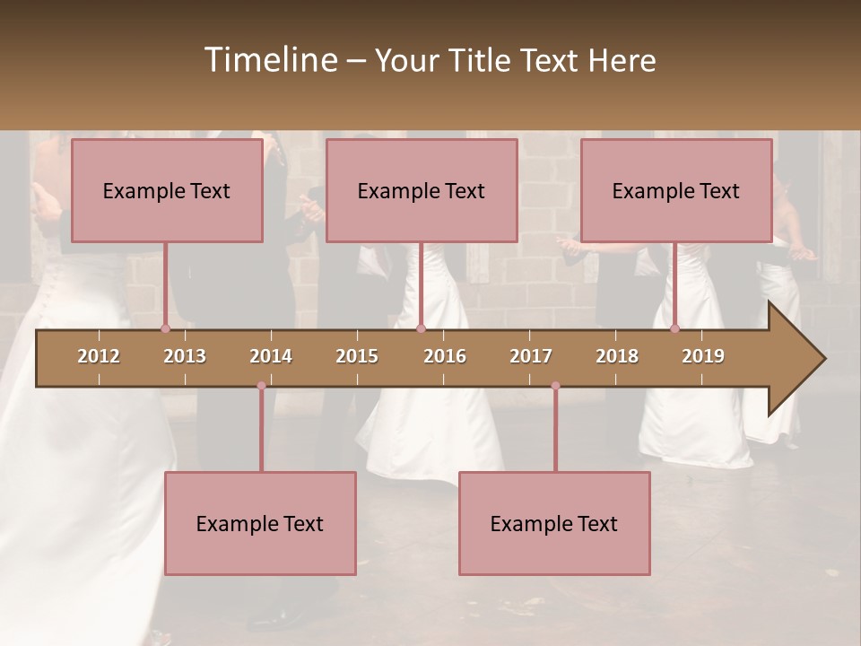 Sand Wave Elderly PowerPoint Template