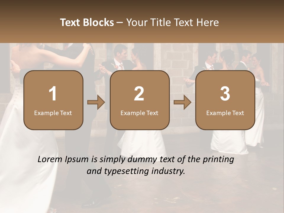 Sand Wave Elderly PowerPoint Template