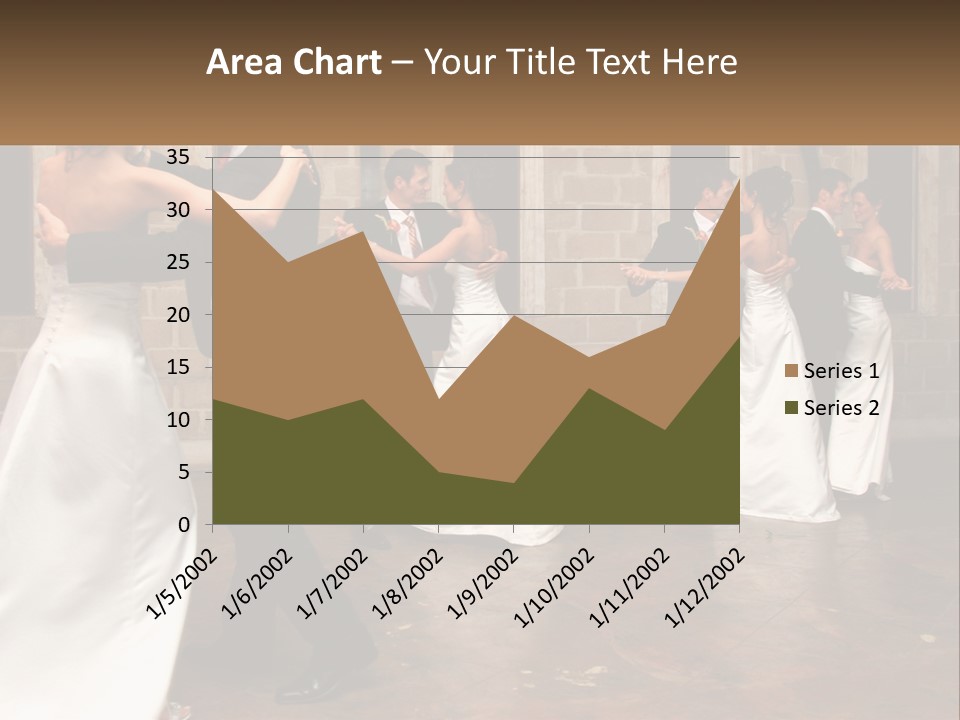 Sand Wave Elderly PowerPoint Template