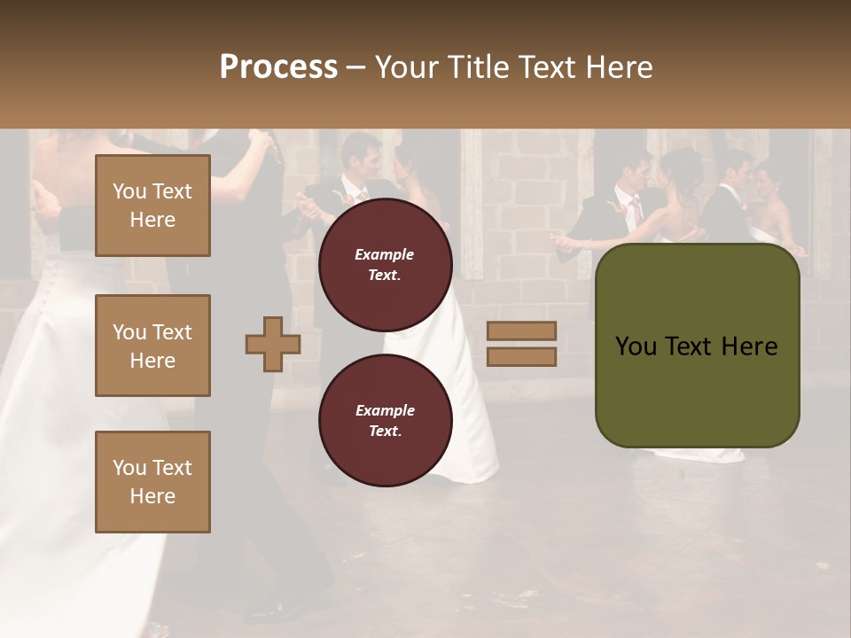 Sand Wave Elderly PowerPoint Template