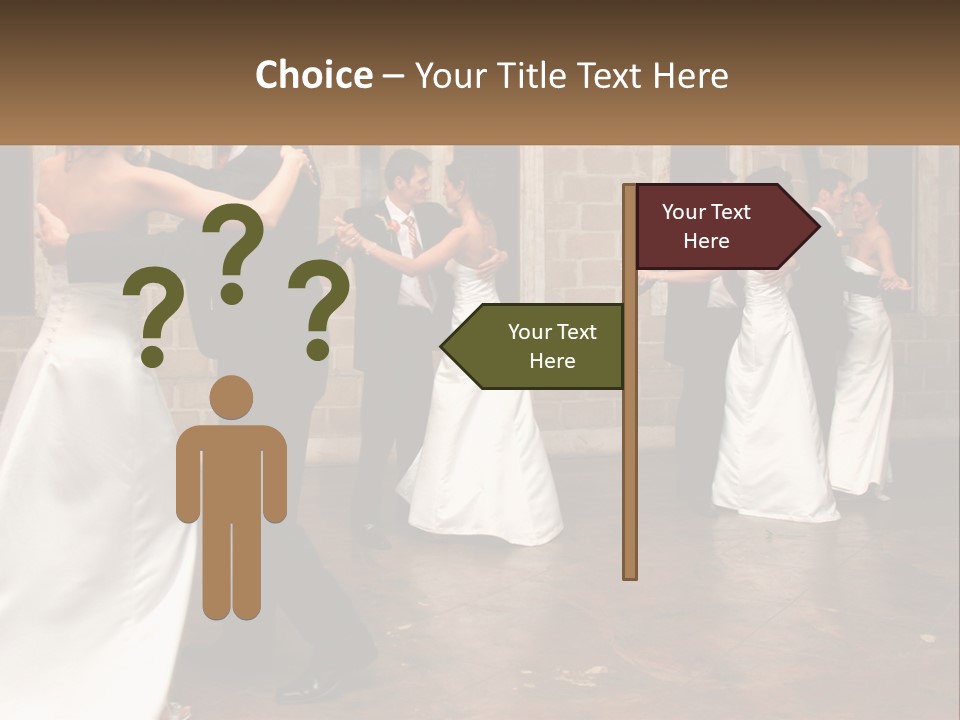 Sand Wave Elderly PowerPoint Template