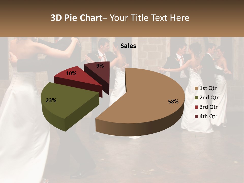 Sand Wave Elderly PowerPoint Template