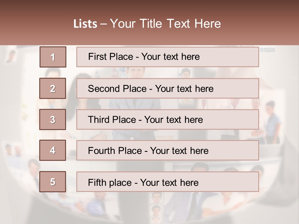 Lifestyle Calm Coastal PowerPoint Template