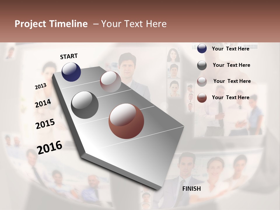 Lifestyle Calm Coastal PowerPoint Template