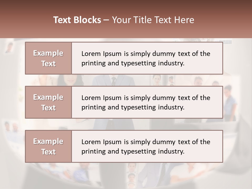 Lifestyle Calm Coastal PowerPoint Template