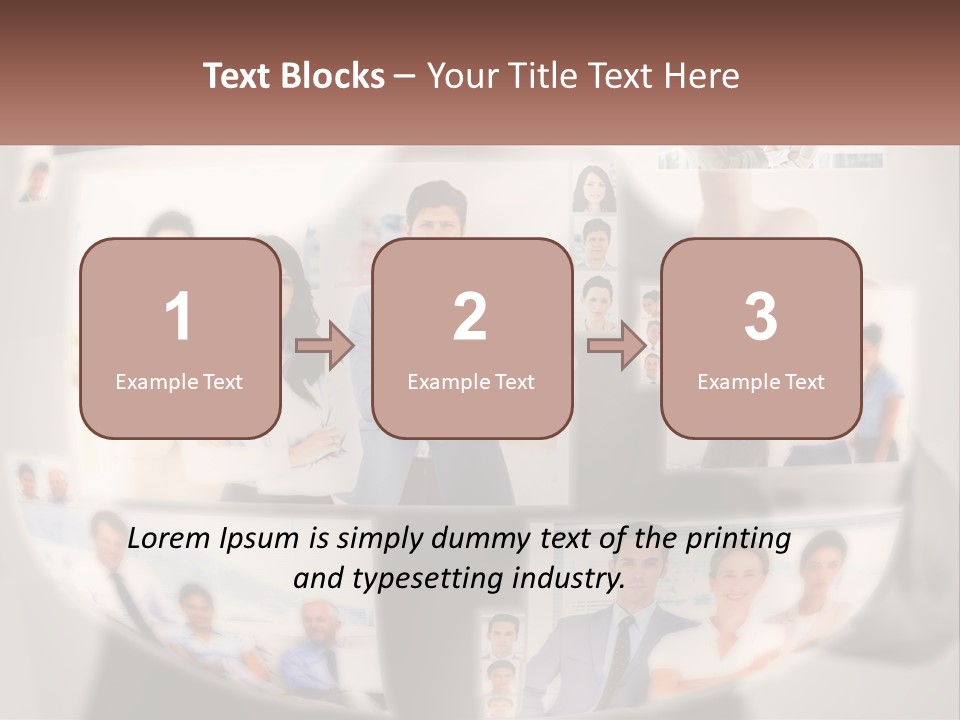 Lifestyle Calm Coastal PowerPoint Template