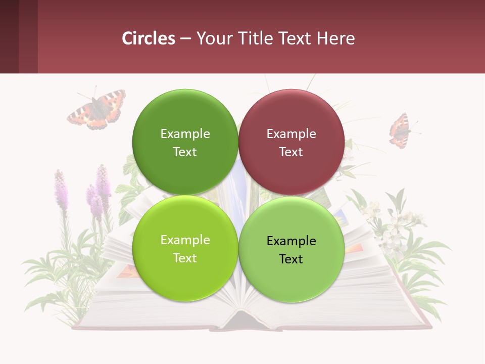 Mother Senior Beach PowerPoint Template