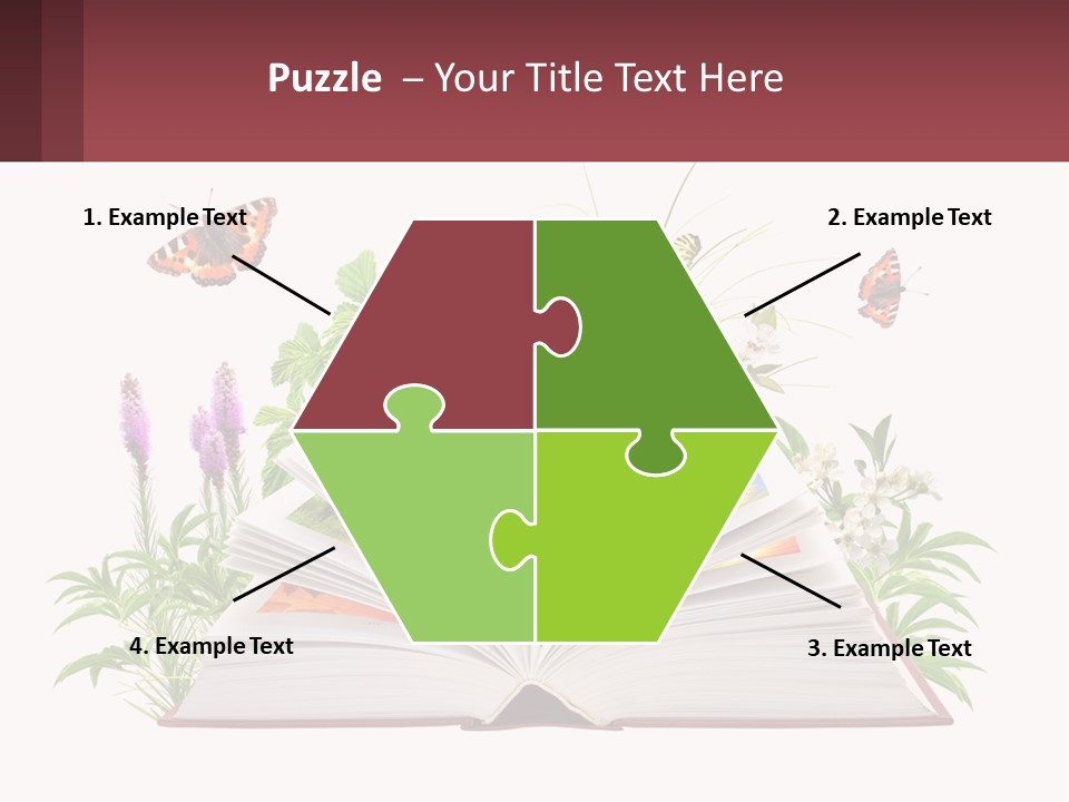 Mother Senior Beach PowerPoint Template