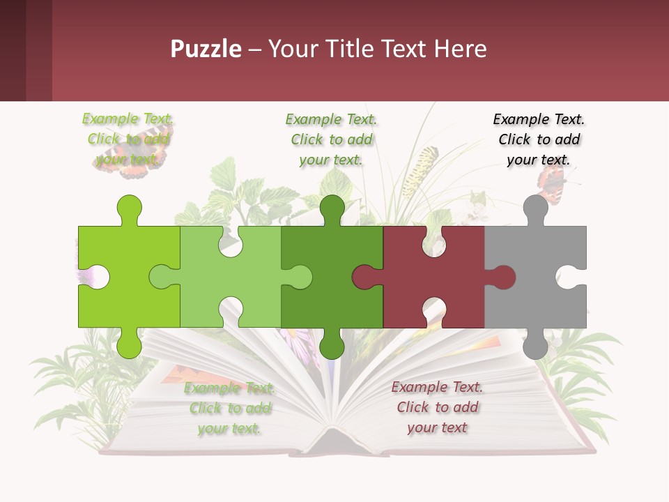 Mother Senior Beach PowerPoint Template