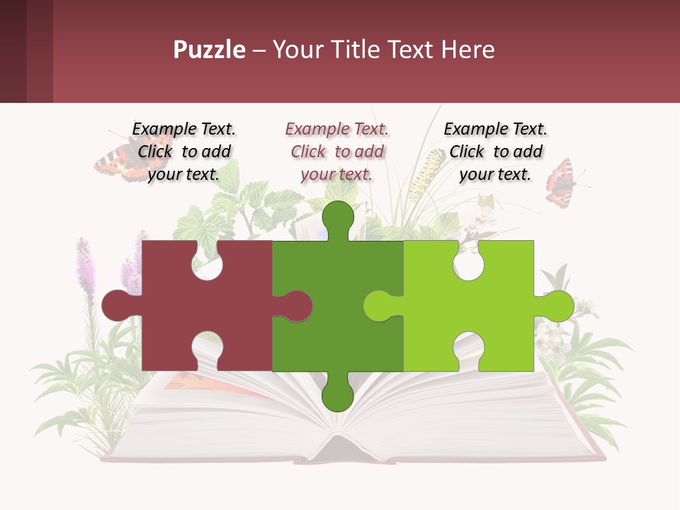 Mother Senior Beach PowerPoint Template