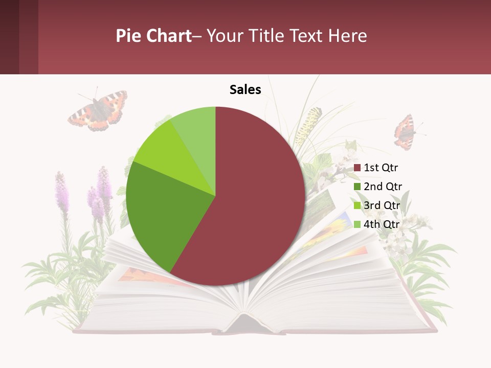 Mother Senior Beach PowerPoint Template