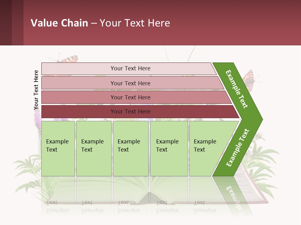 Mother Senior Beach PowerPoint Template