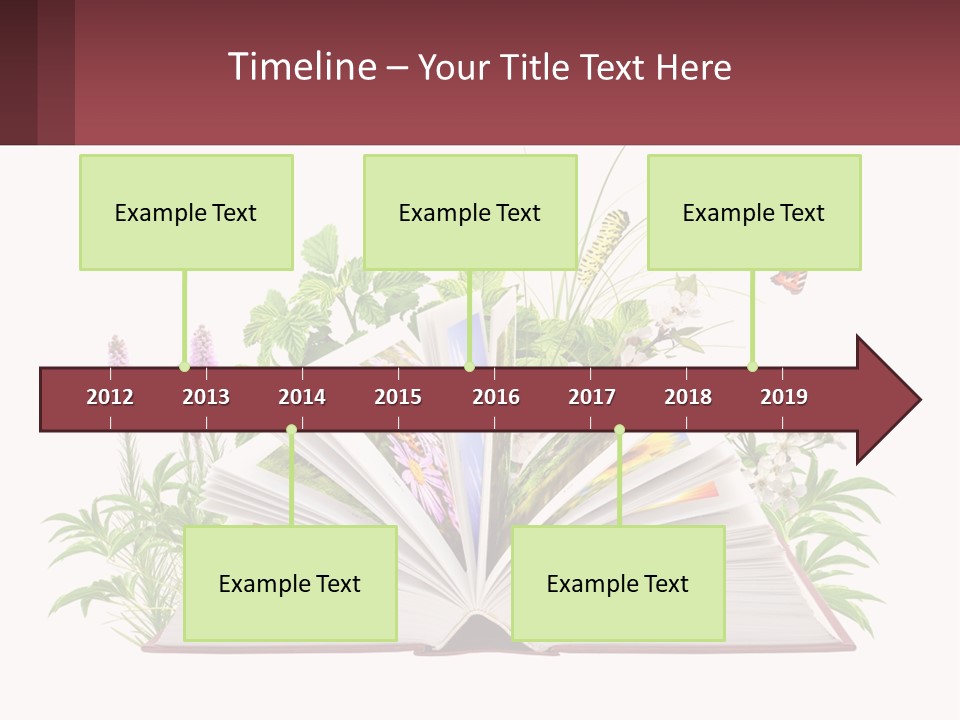 Mother Senior Beach PowerPoint Template