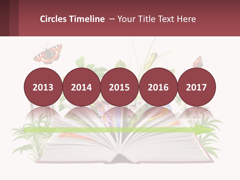 Mother Senior Beach PowerPoint Template