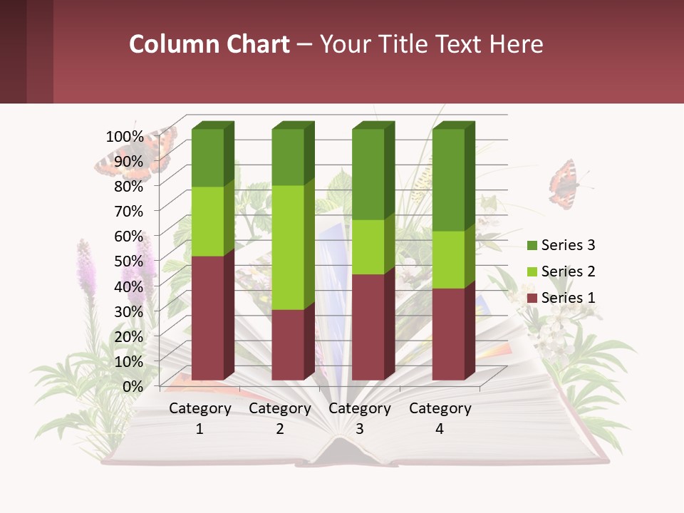 Mother Senior Beach PowerPoint Template