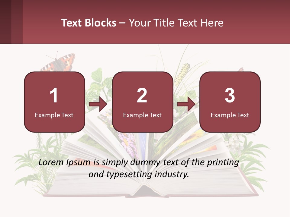 Mother Senior Beach PowerPoint Template