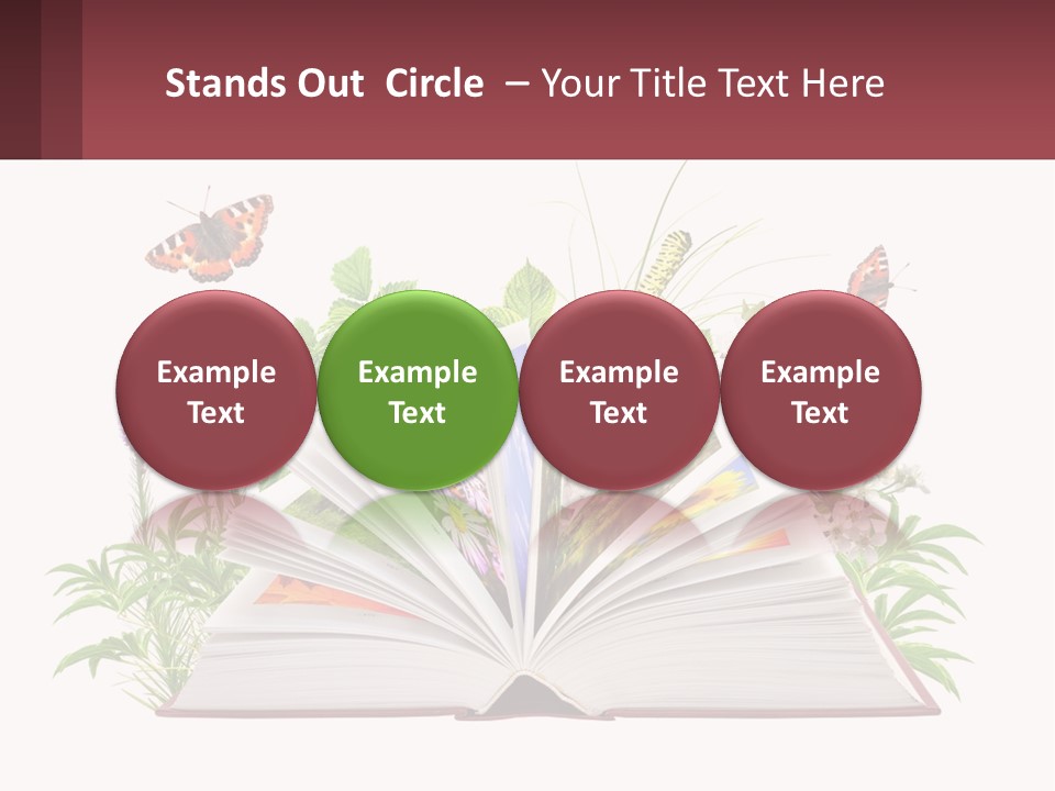 Mother Senior Beach PowerPoint Template