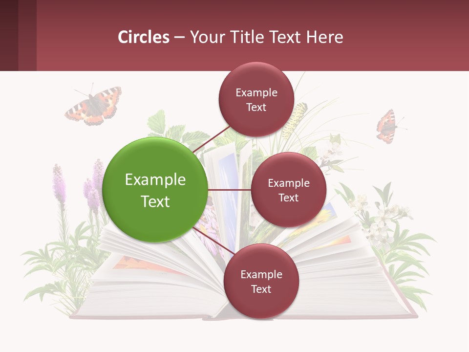 Mother Senior Beach PowerPoint Template