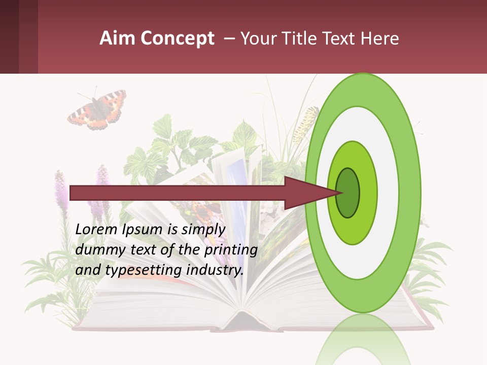 Mother Senior Beach PowerPoint Template