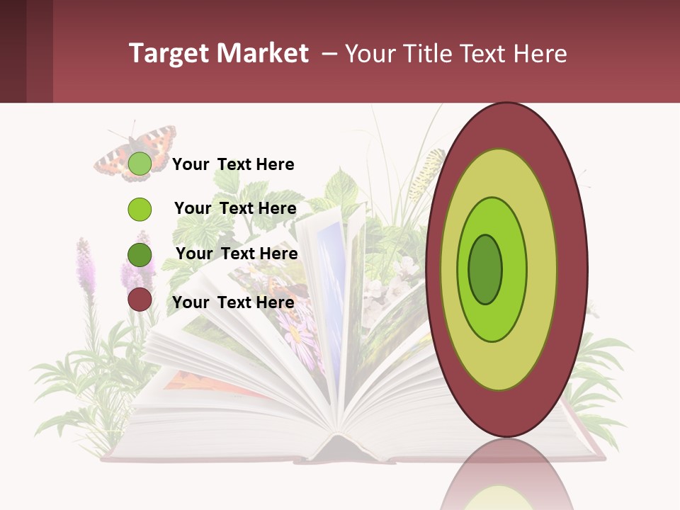 Mother Senior Beach PowerPoint Template