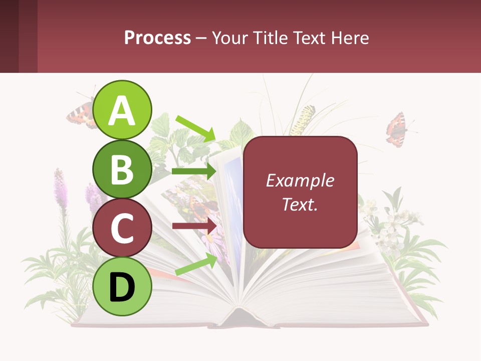 Mother Senior Beach PowerPoint Template