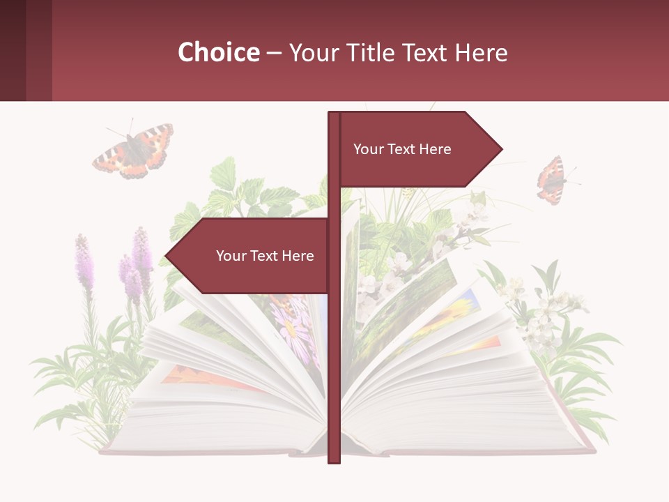 Mother Senior Beach PowerPoint Template