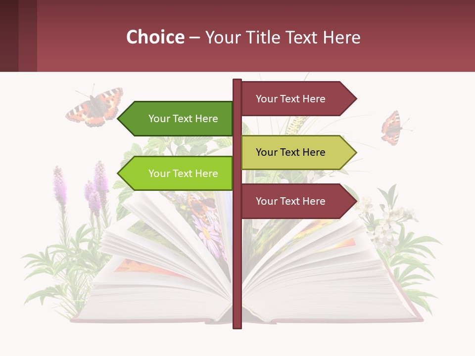 Mother Senior Beach PowerPoint Template