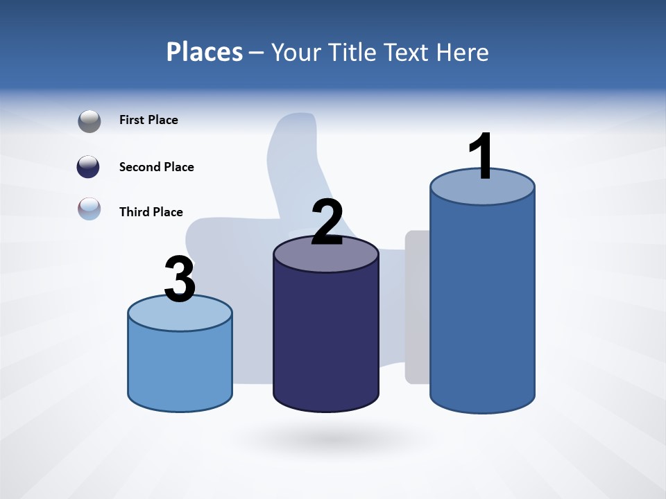 Sunrise White Peaceful PowerPoint Template