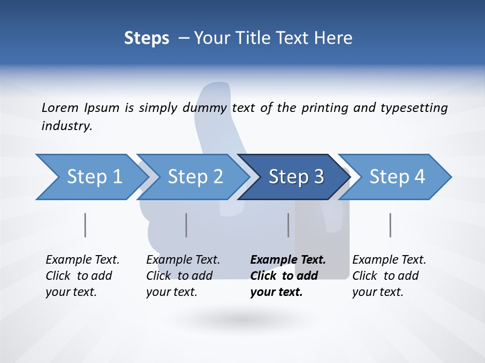 Sunrise White Peaceful PowerPoint Template