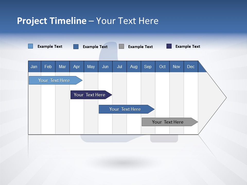 Sunrise White Peaceful PowerPoint Template