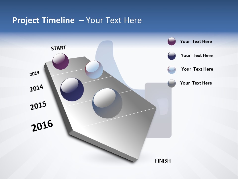 Sunrise White Peaceful PowerPoint Template