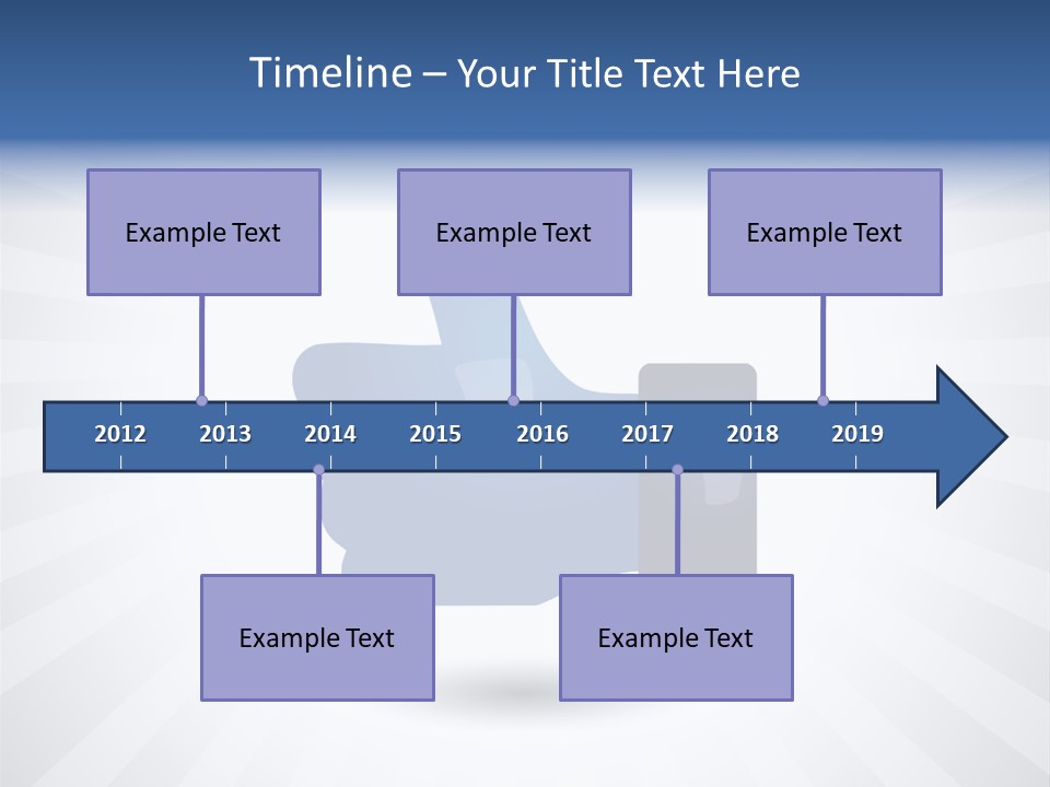 Sunrise White Peaceful PowerPoint Template