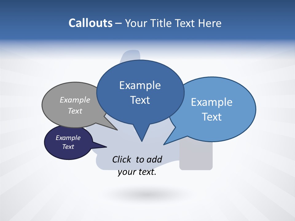 Sunrise White Peaceful PowerPoint Template