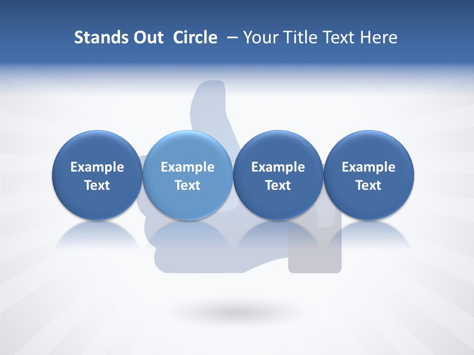 Sunrise White Peaceful PowerPoint Template