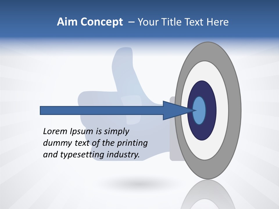 Sunrise White Peaceful PowerPoint Template