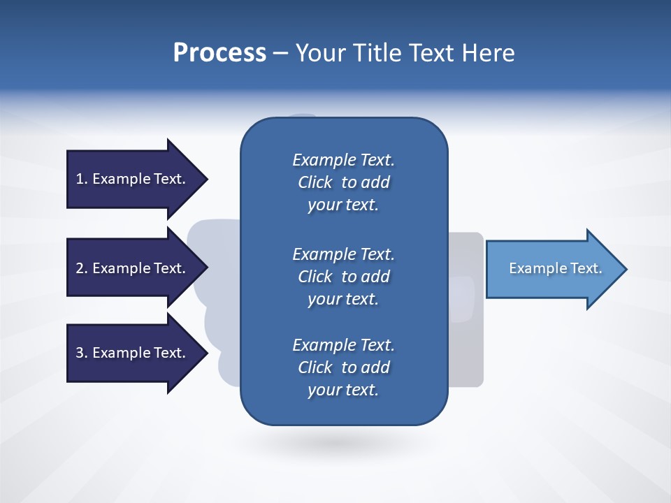 Sunrise White Peaceful PowerPoint Template