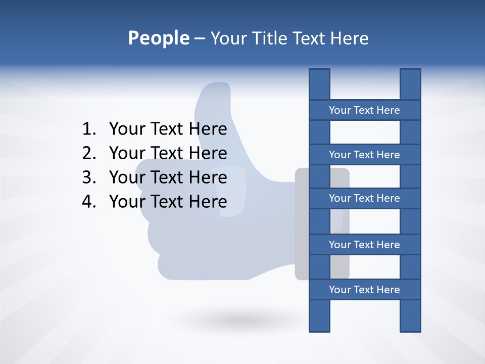 Sunrise White Peaceful PowerPoint Template
