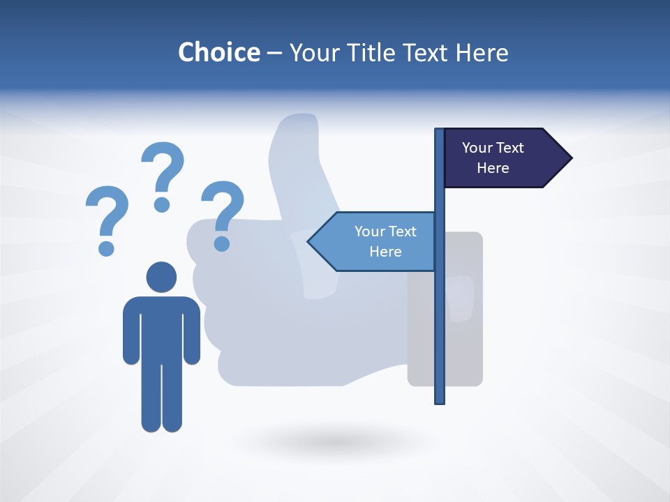 Sunrise White Peaceful PowerPoint Template