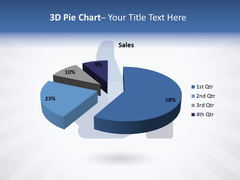 Sunrise White Peaceful PowerPoint Template
