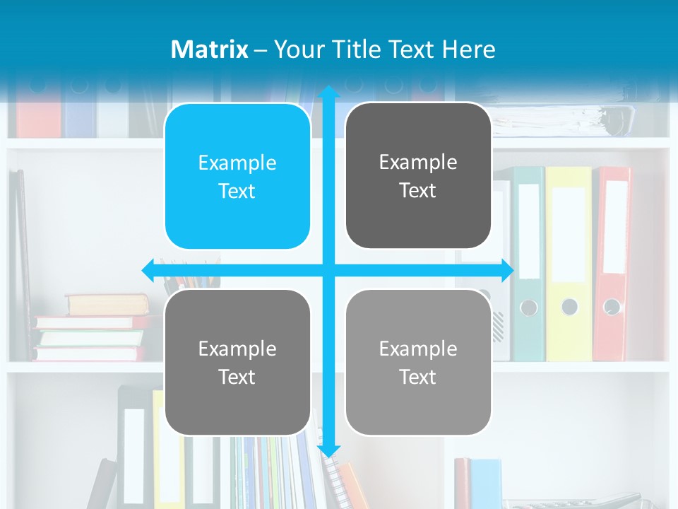 Portrait Peaceful Mother PowerPoint Template