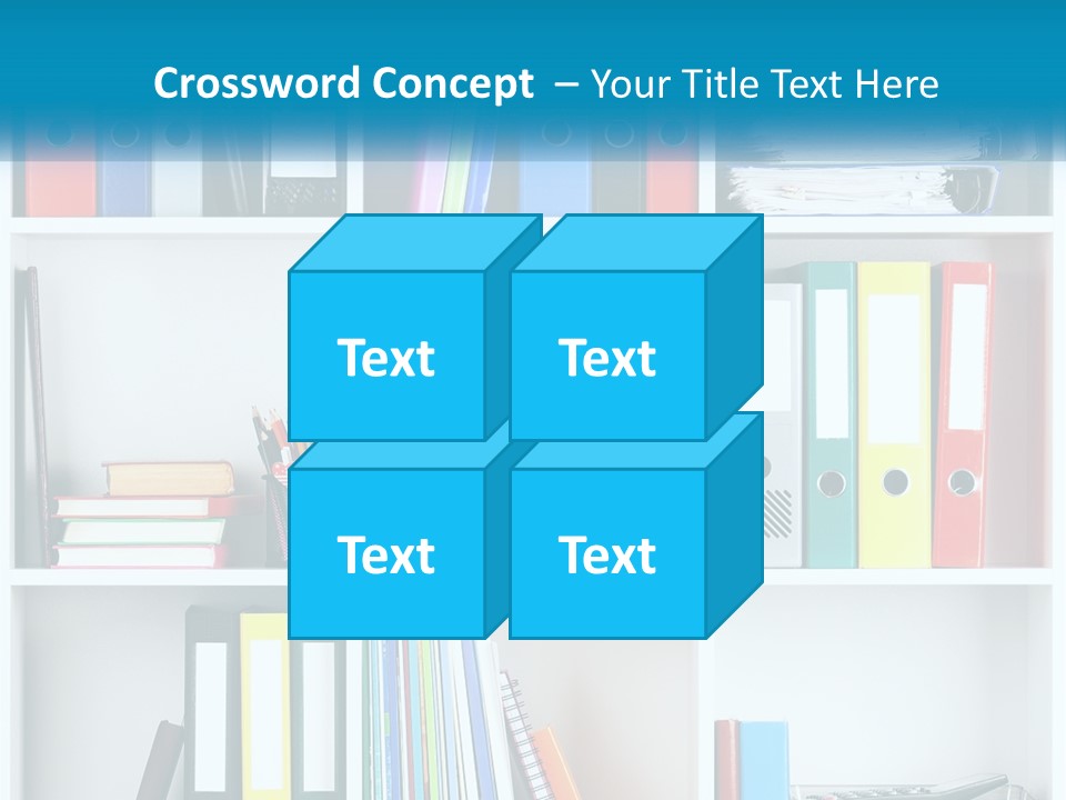 Portrait Peaceful Mother PowerPoint Template