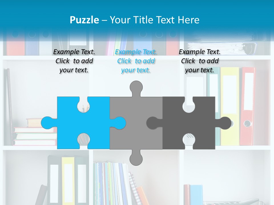 Portrait Peaceful Mother PowerPoint Template